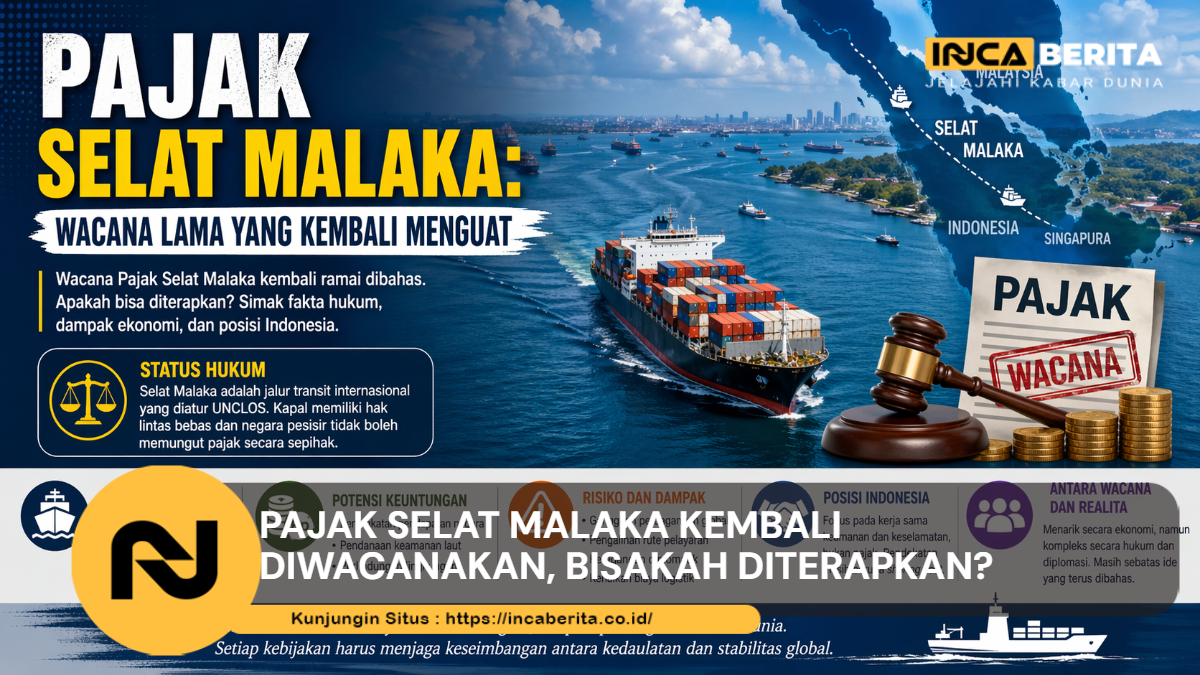 Pajak Selat Malaka Kembali Diwacanakan, Bisakah Diterapkan?
