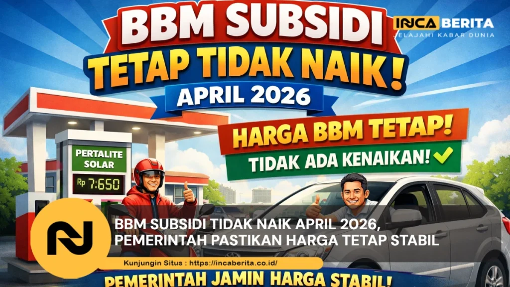 BBM Subsidi Tidak Naik