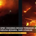 kebakaran SPBE Cimuning Bekasi