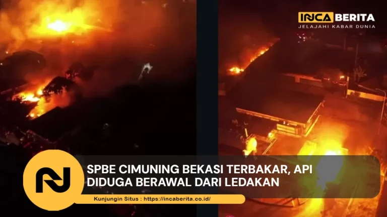 kebakaran SPBE Cimuning Bekasi