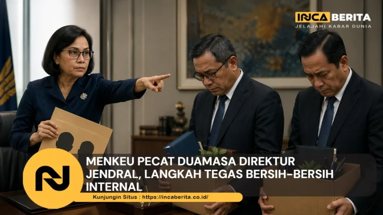 Menkeu Pecat Duamasa Direktur Jendral