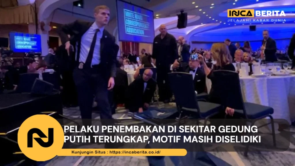 Pelaku Penembakan di Jamuan Makan Gedung Putih