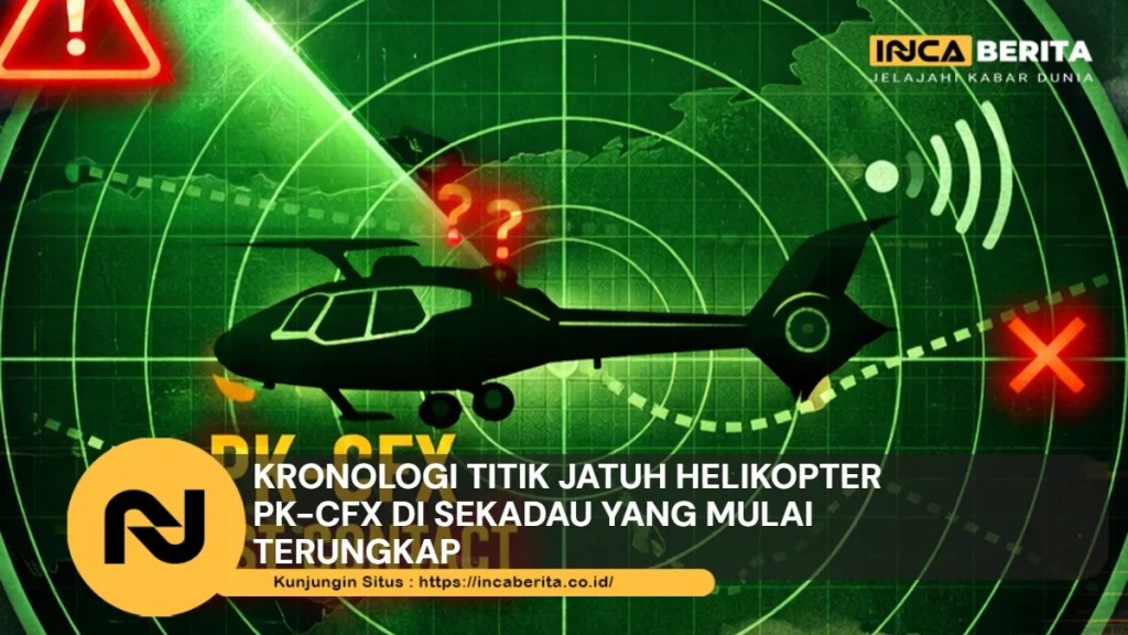 Titik Jatuh Helikopter PK-CFX