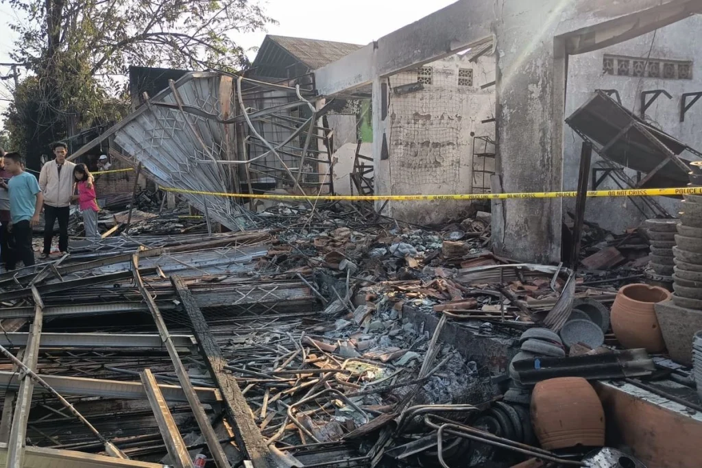 Kebakaran SPBE Cimuning Bekasi