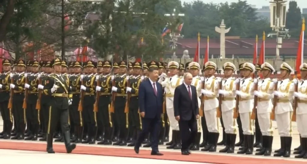 Pertemuan Putin dan Xi Jinping 