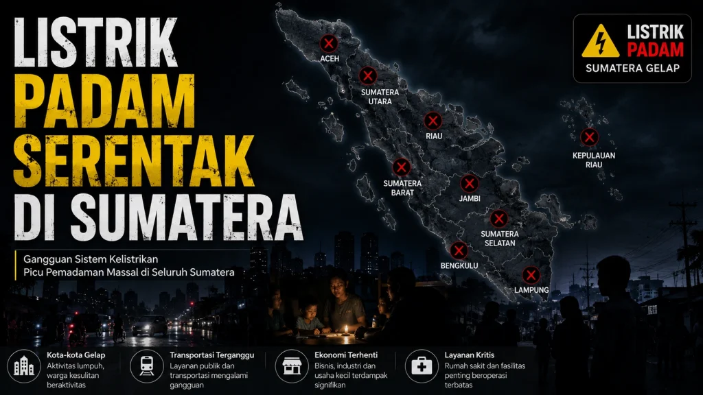 listrik padam serentak di sumatera