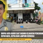Curanmor Tembak Polisi Lampung