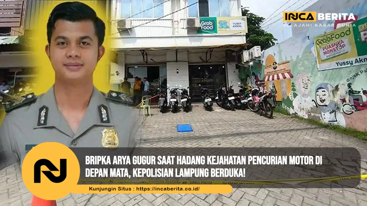 Curanmor Tembak Polisi Lampung