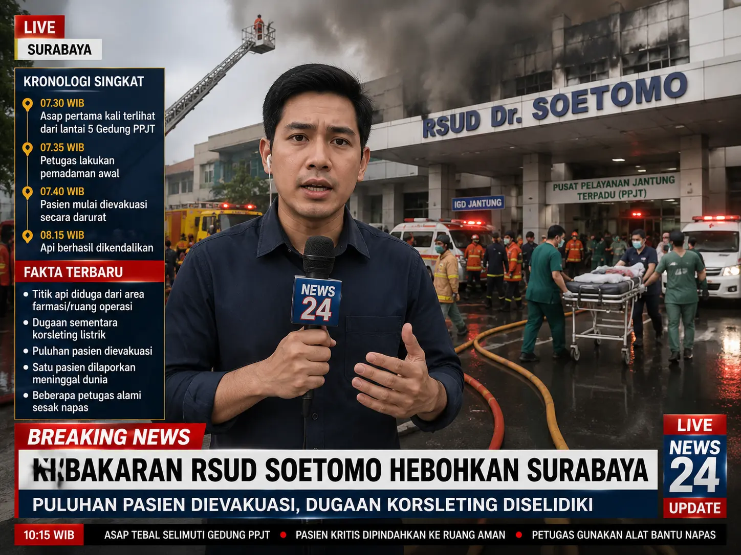 Kebakaran RSUD Soetomo