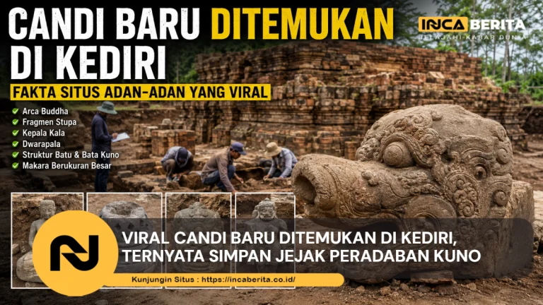 Viral Candi Baru Ditemukan di Kediri, Ternyata Simpan Jejak Peradaban Kuno