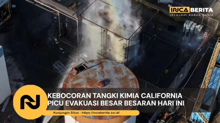 kebocoran tangki kimia California