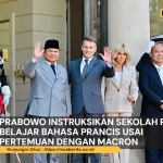 Prabowo Instruksikan Sekolah RI Belajar Bahasa Prancis