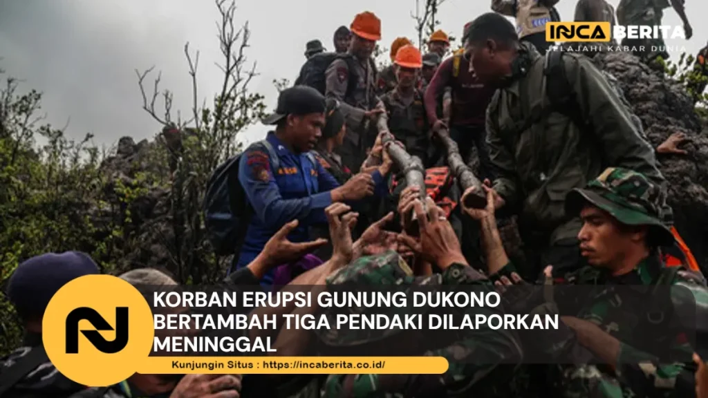 korban erupsi gunung dukono