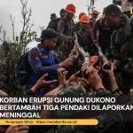 korban erupsi gunung dukono