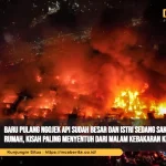 Baru Pulang Ngojek Api Sudah Besar dan Istri Sedang Sakit di Dalam Rumah, Kisah Paling Menyentuh dari Malam Kebakaran Kemayoran