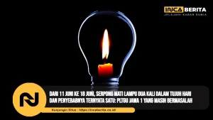 Dari 11 Juni ke 18 Juni, Serpong Mati Lampu Dua Kali dalam Tujuh Hari dan Penyebabnya Ternyata Satu: PLTGU Jawa 1 yang Masih Bermasalah