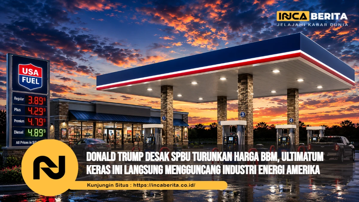 Donald Trump Desak SPBU Turunkan Harga BBM, Ultimatum Keras Ini Langsung Mengguncang Industri Energi Amerika