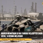 Helicopter Saudi Aramco Jatuh