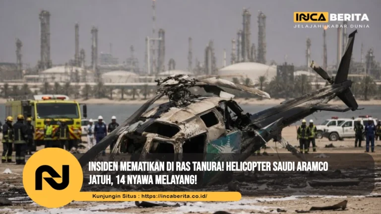 Helicopter Saudi Aramco Jatuh