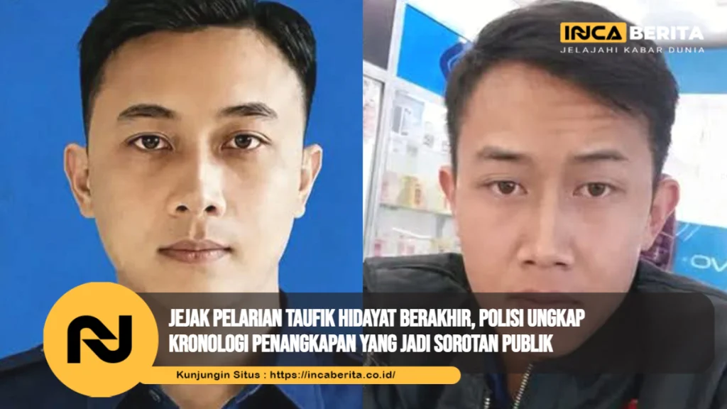 Jejak Pelarian Taufik Hidayat Berakhir, Polisi Ungkap Kronologi Penangkapan yang Jadi Sorotan Publik