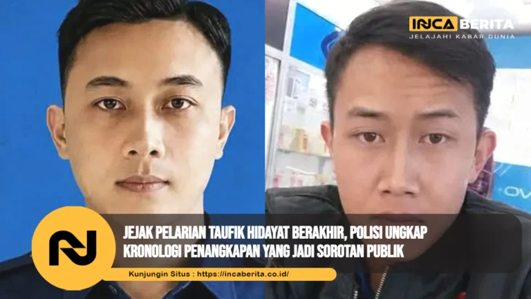 Jejak Pelarian Taufik Hidayat Berakhir, Polisi Ungkap Kronologi Penangkapan yang Jadi Sorotan Publik