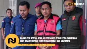 Majelis Etik Bekerja Sebulan, Putusannya Tegas: Ketua Ombudsman Hery Susanto Dipecat Tidak Dengan Hormat dari Jabatannya