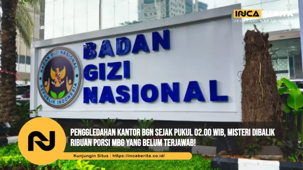 Penggeledahan Kantor BGN