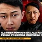 Polisi Akhirnya Tangkap Taufik Hidayat, Pelaku Penyekapan Tertangkap Setelah Buron dan Sembunyi di Rumah Kerabat