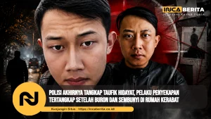 Polisi Akhirnya Tangkap Taufik Hidayat, Pelaku Penyekapan Tertangkap Setelah Buron dan Sembunyi di Rumah Kerabat
