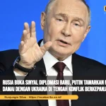 Rusia Buka Sinyal Diplomasi Baru, Putin Tawarkan Negosiasi Damai dengan Ukraina di Tengah Konflik Berkepanjangan