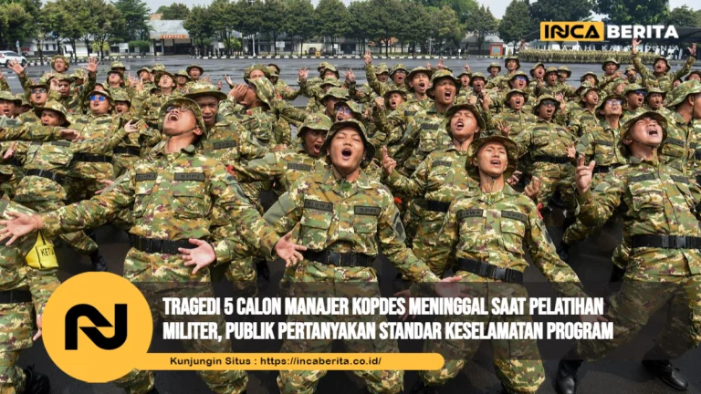 Tragedi 5 Calon Manajer Kopdes Meninggal Saat Pelatihan Militer, Publik Pertanyakan Standar Keselamatan Program