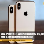Viral iPhone XS Lelang KPK Tembus Rp34 Juta, Benarkah Ada yang Berani Membayar Semahal Itu?