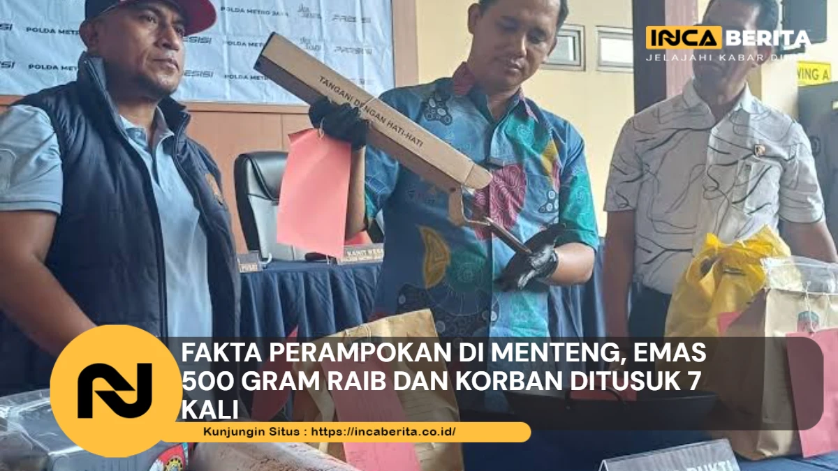 fakta perampokan di menteng