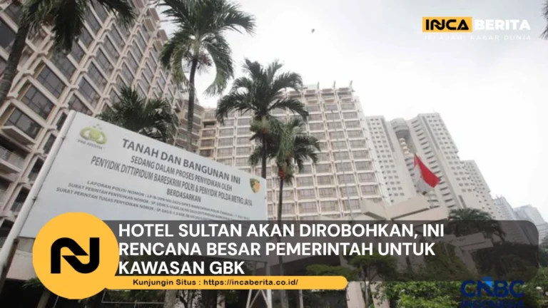 Hotel Sultan Akan Dirobohkan