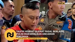 taufik hidayat Dijerat Pasal Berlapis