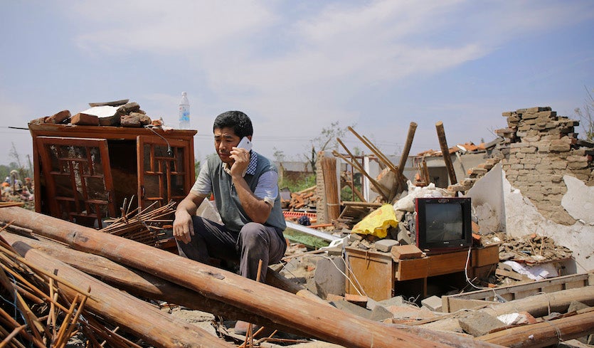Badai Tornado Di China