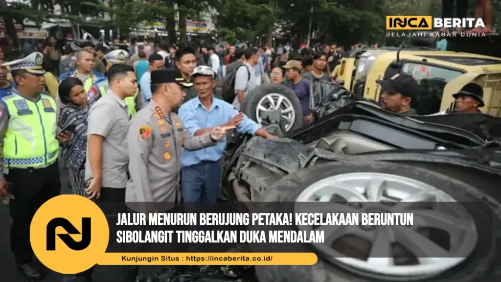 Kecelakaan Beruntun Sibolangit