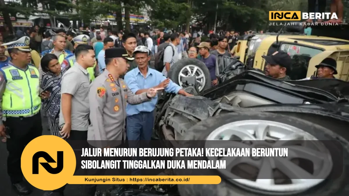 Kecelakaan Beruntun Sibolangit