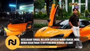 Kecelakaan Tunggal McLaren