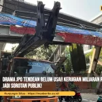 Kerugian JPO Tendean Miliaran Rupiah