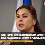 Senat Filipina Buka Sidang Pemakzulan Sara Duterte, Nasib Wakil Presiden Kini Ditentukan di Pengadilan Politik
