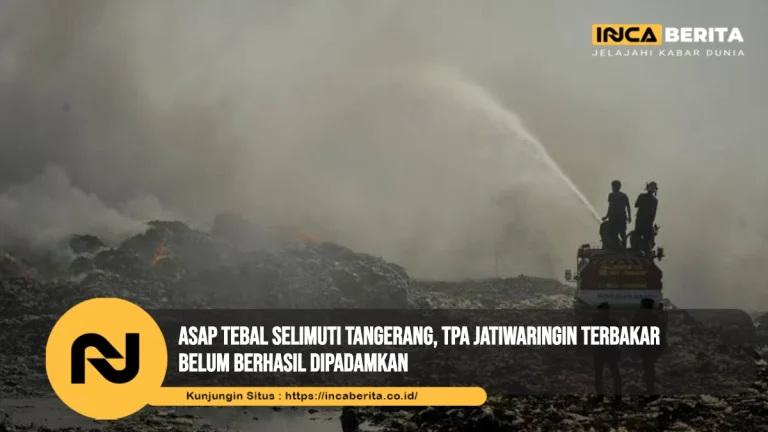TPA Jatiwaringin Terbakar