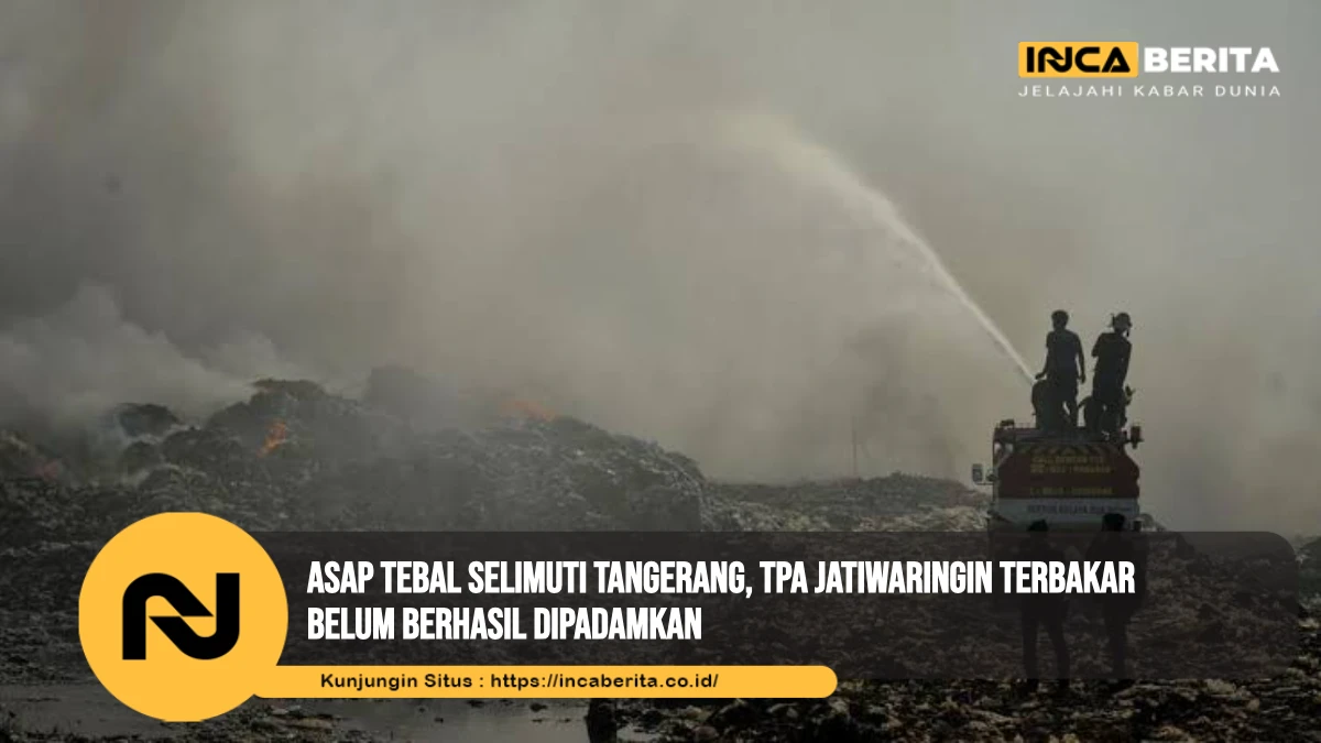 TPA Jatiwaringin Terbakar