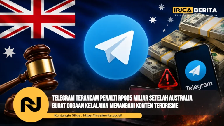 Telegram Terancam Penalti Rp905 Miliar setelah Australia Gugat Dugaan Kelalaian Menangani Konten Terorisme