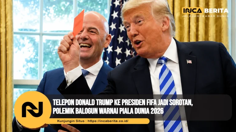 Telepon Donald Trump ke Presiden FIFA Jadi Sorotan, Polemik Balogun Warnai Piala Dunia 2026