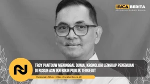 Troy Pantouw Meninggal Dunia