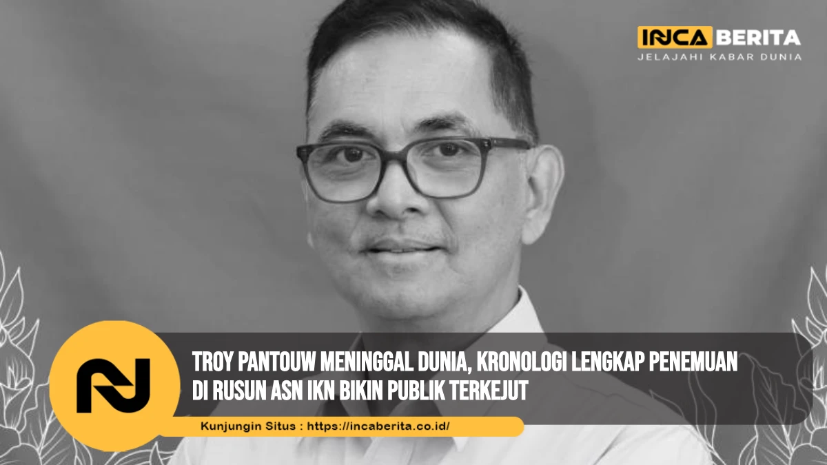 Troy Pantouw Meninggal Dunia