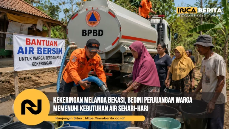 Warga Bekasi Dilanda Kekeringan