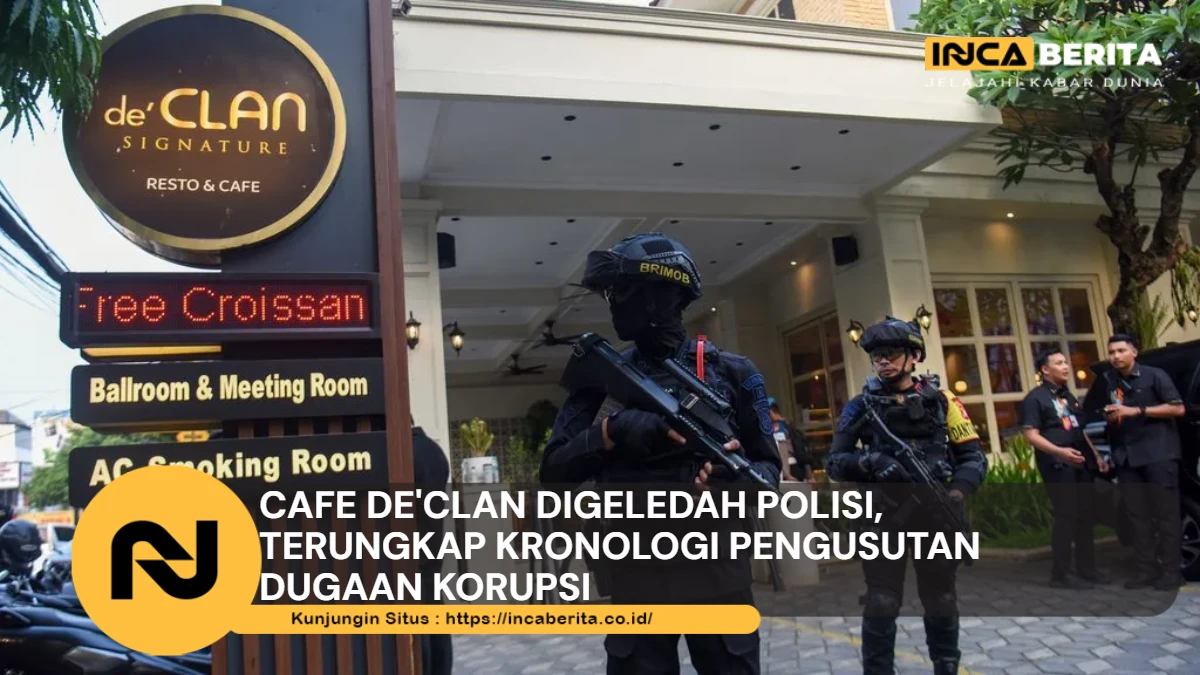 Cafe de'Clan Digeledah Polisi