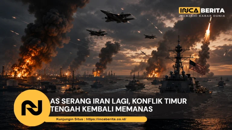 AS Serang Iran Lagi, Konflik Timur Tengah Kembali Memanas
